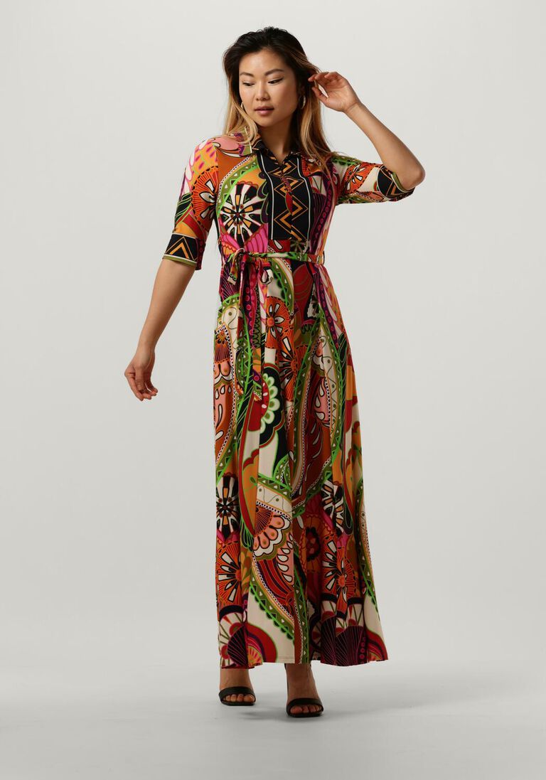 mehrfarbige/bunte vanilia maxikleid flowy fun dress