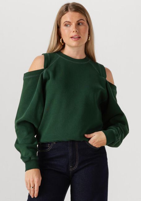 Dunkelgrün CATWALK JUNKIE Pullover SWEATER WITH CUT OUT - large