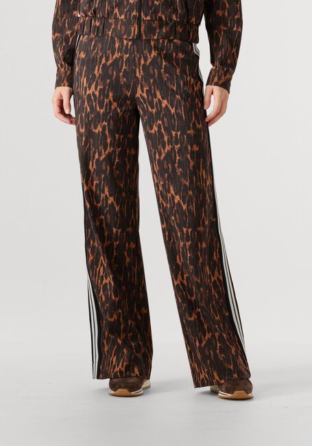 Braune STUDIO ANNELOES Weite Hose TRAINER ANIMAL TAPE TROUSERS - large