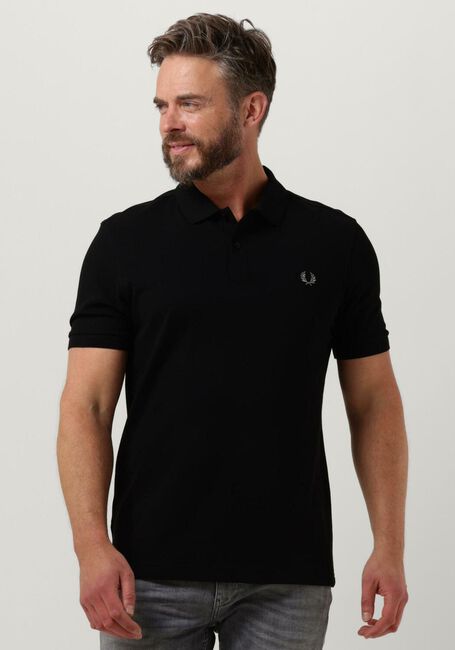 Schwarze FRED PERRY Polo-Shirt PLAIN FRED PERRY SHIRT - large