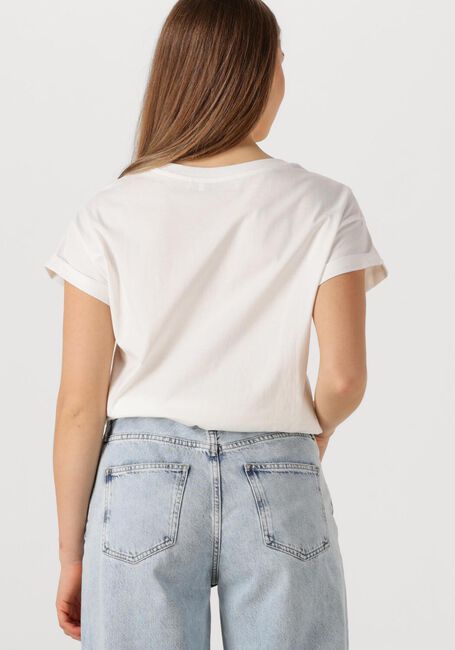 Weiße NUKUS T-shirt FEMKE SHIRT LE CLUB - large