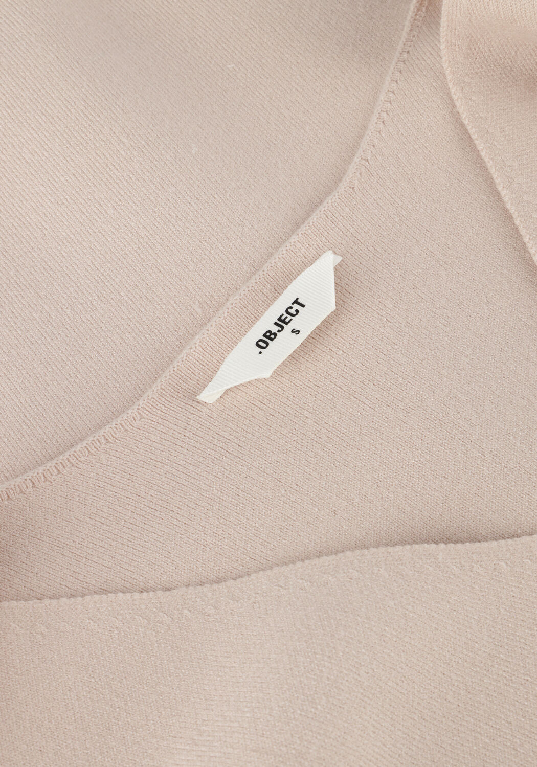 Silberne OBJECT Pullover OBJREYNARD V-NECK PULLOVER - large