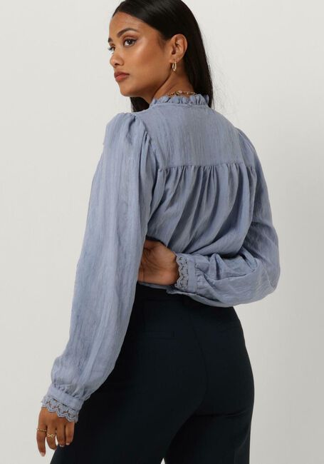 Hellblau LOLLYS LAUNDRY Blusen AIRLIE SHIRT - large