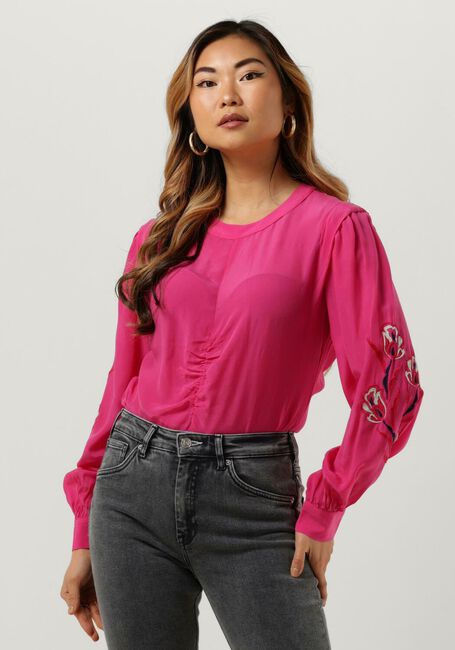 Rosane SCOTCH & SODA Blusen RUCHED WAIST BLOUSE WITH EXTENDED SHOULDER - large