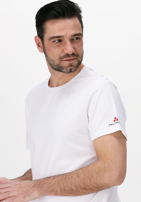 Weiße PEUTEREY T-shirt SORBUS N - large