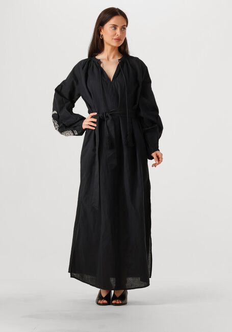 Schwarze NOTRE-V Maxikleid NV-FREDA - large