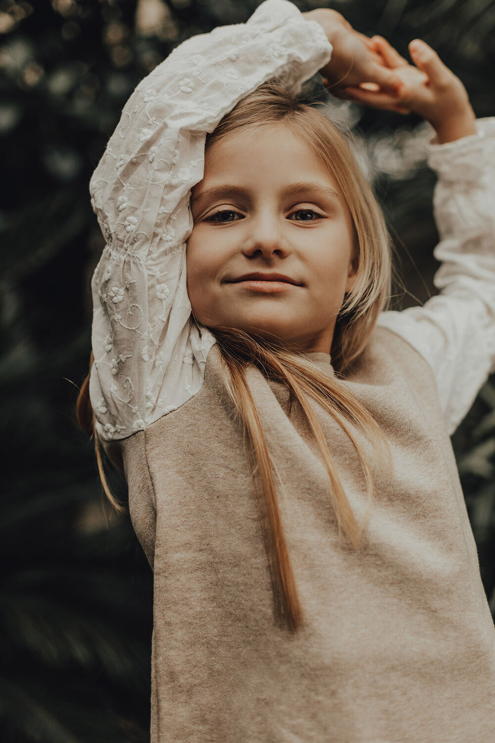 Beige BAJE STUDIO Blusen TORONTO - large