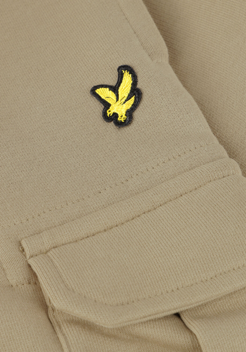 Braune LYLE & SCOTT Kurze Hose CARGO SWEAT SHORT - large