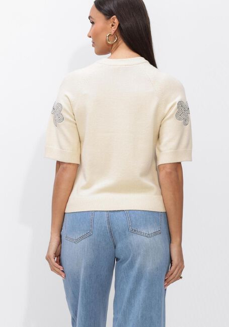 Creme OBJECT Pullover OBJLANEY RUBIN SS PULLOVER - large