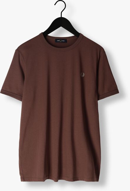 Brique FRED PERRY T-shirt RINGER T-SHIRT - large