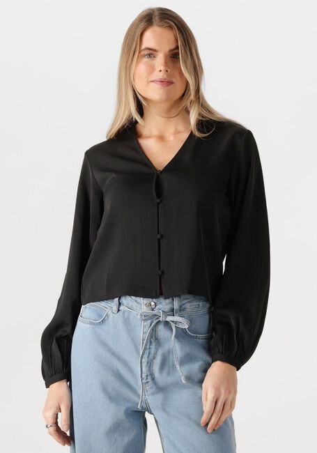 Schwarze MSCH COPENHAGEN Blusen MSCHTABINA NICHELLE SHIRT - large