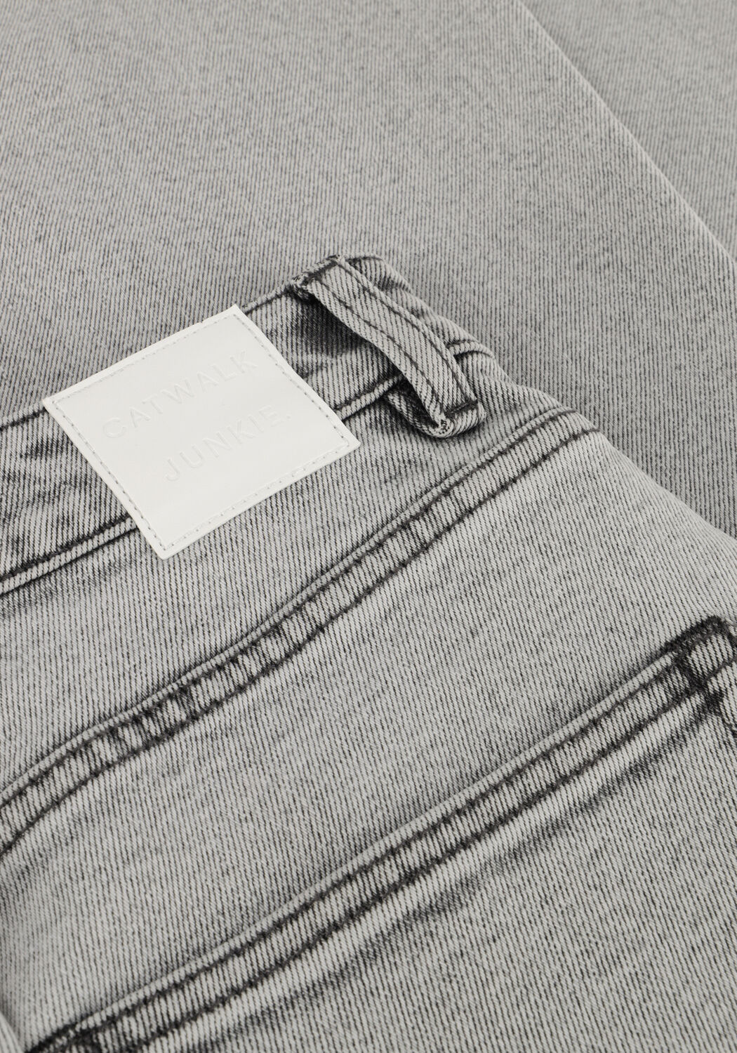 Graue CATWALK JUNKIE Wide jeans LOOSE FIT JEANS - large