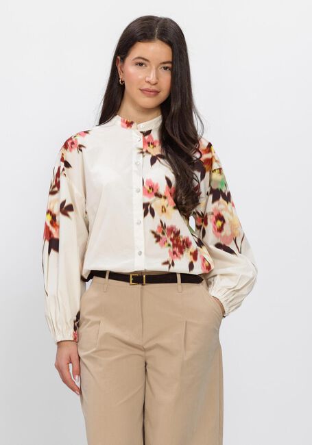 Mehrfarbige/Bunte SUMMUM Blusen BLOUSE FADED FLOWER - large