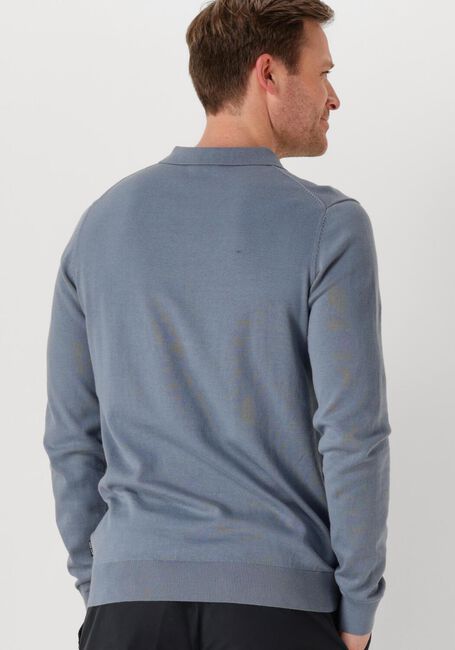 Blaue SAINT STEVE Polo-Shirt BEREND - large