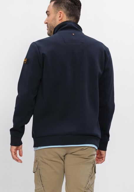 Blaue PME LEGEND Strickjacke INTERLOCK SWEAT - large