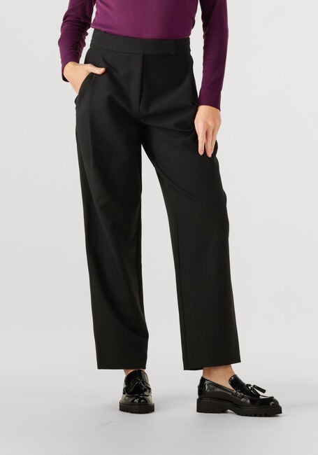 Schwarze CO'COUTURE Hose VOLA CARROT PLEAT LONG PANT - large
