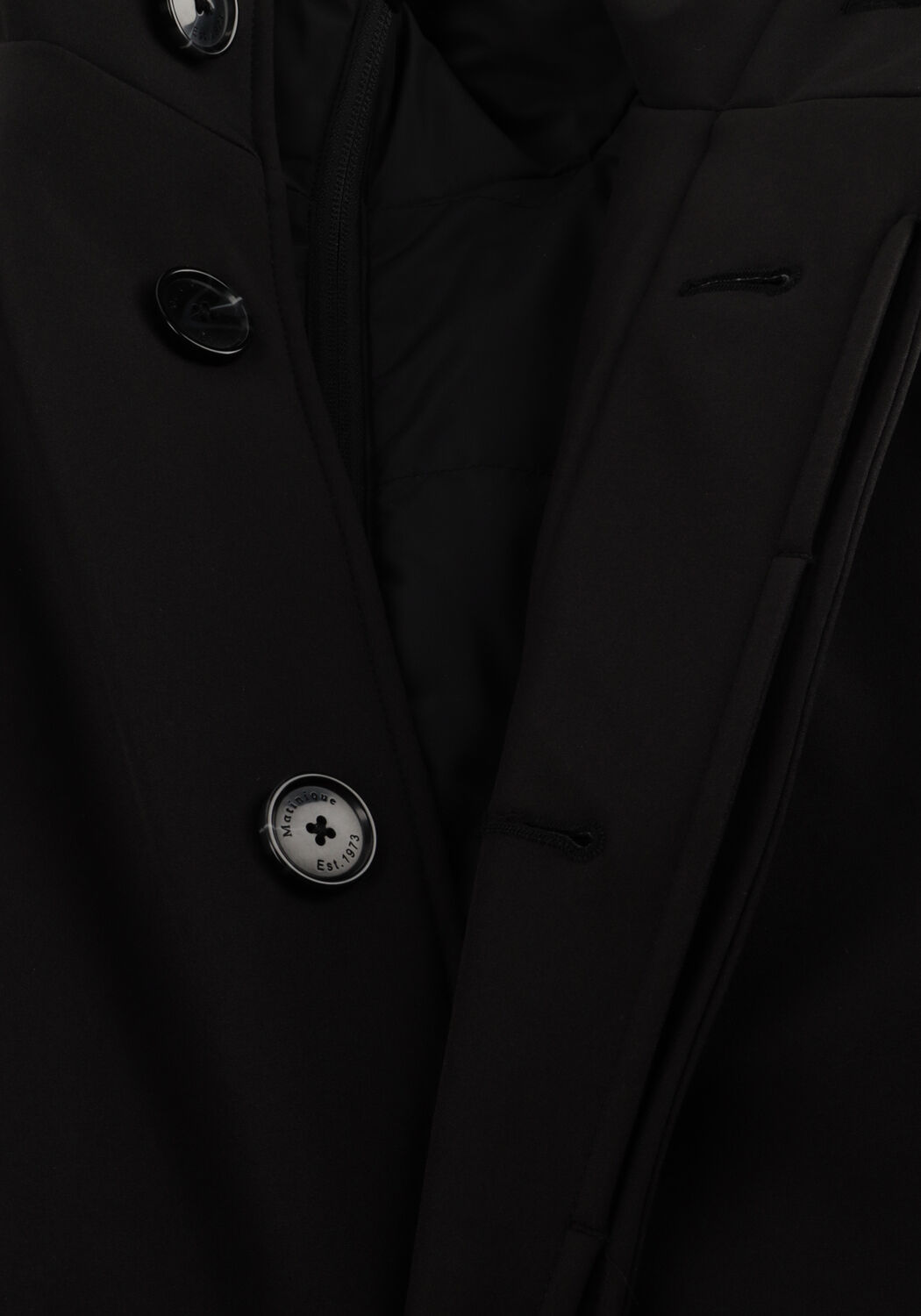 Schwarze MATINIQUE M&auml;ntel MAHARVEY N - large