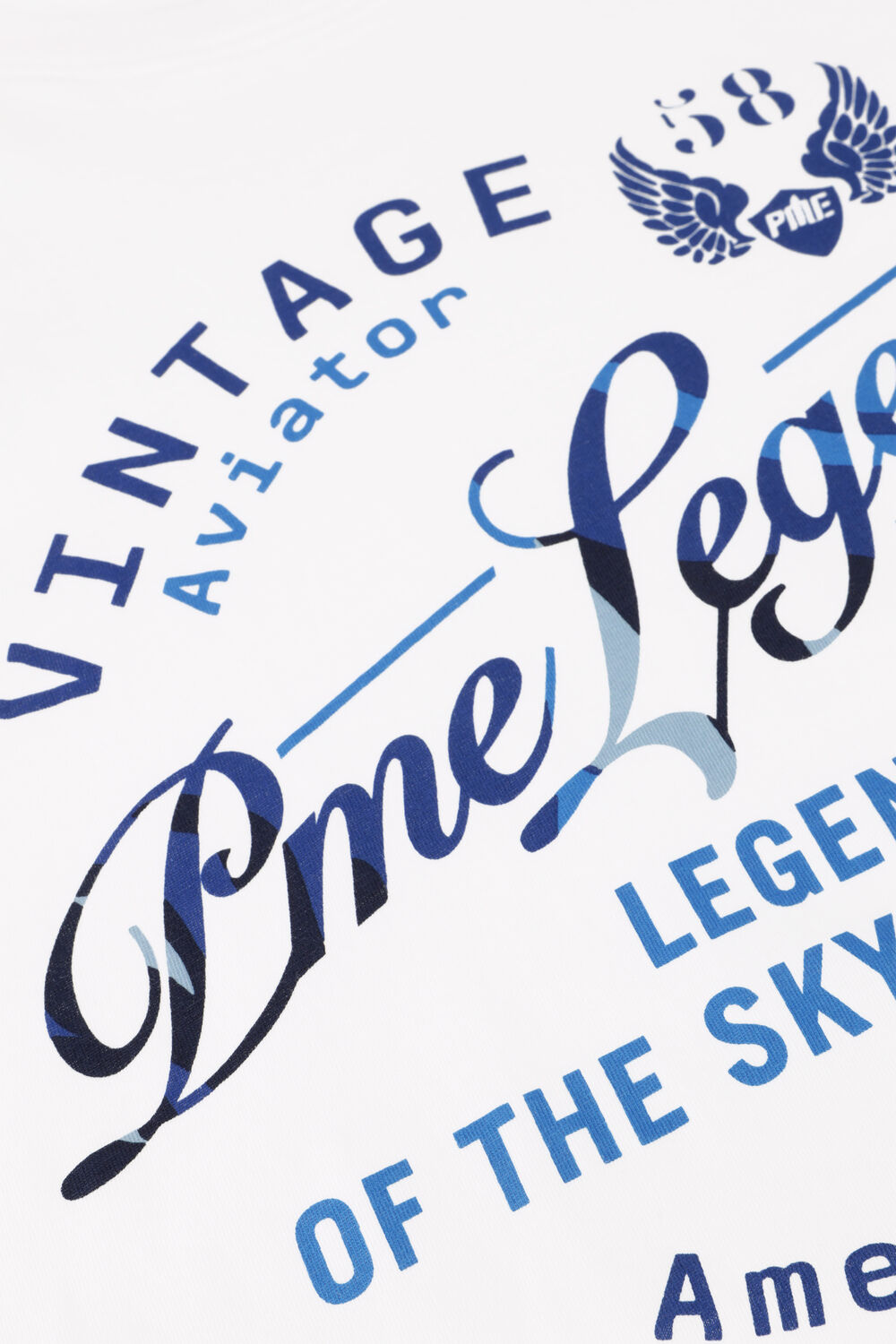 Wei&szlig;e PME LEGEND T-shirt SINGLE JERSEY PACKAGE - large