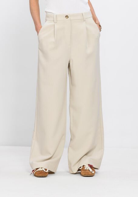 Ecru MODSTR&Ouml;M Weite Hose GALEMD WIDE PANTS - large