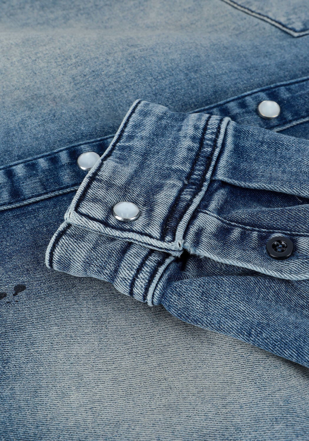 Blaue PUREWHITE Casual-Oberhemd 21030219 - large