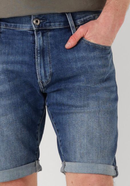 Blaue G-STAR RAW Kurze Hosen 3301 SLIM SHORT - large