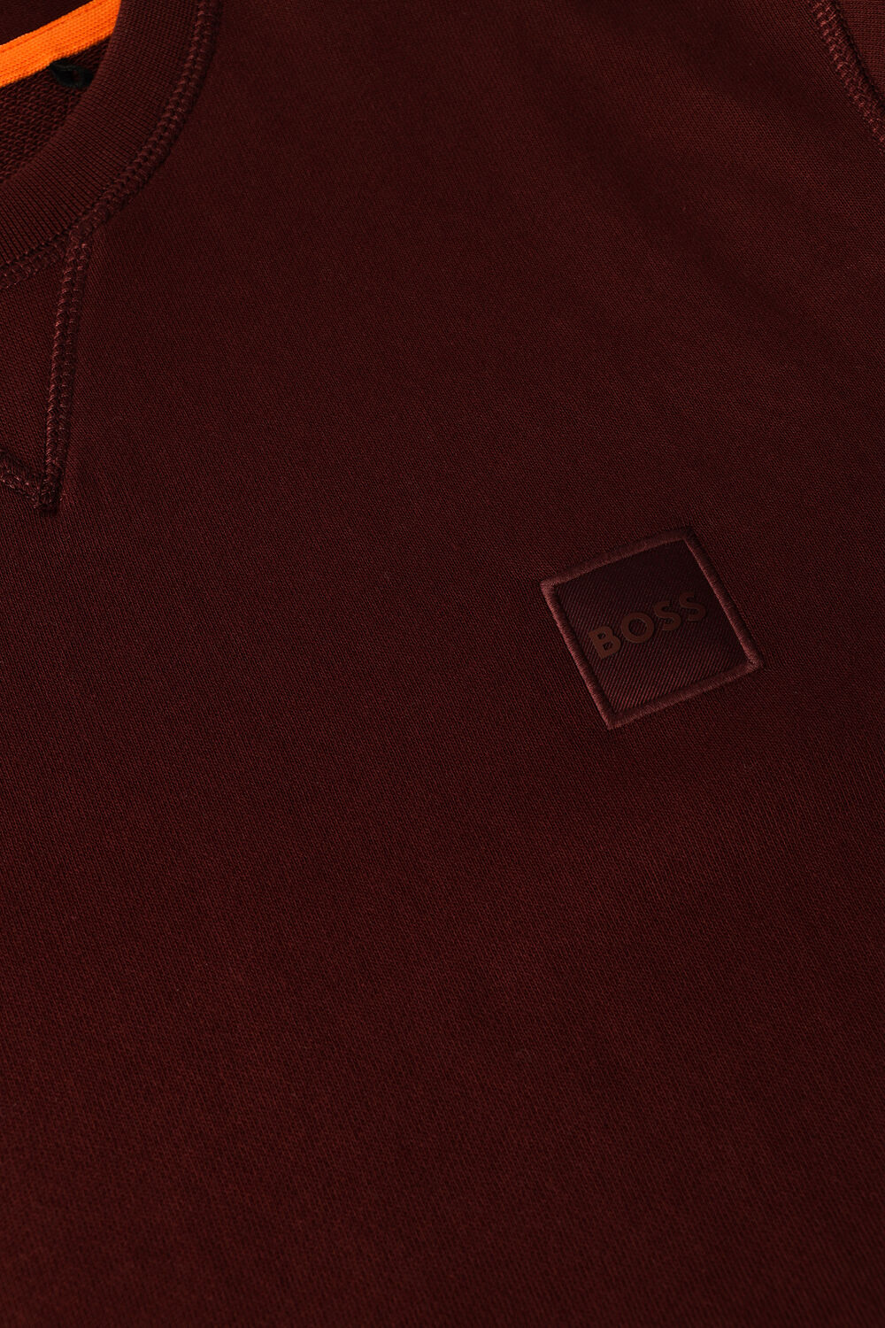 Bordeaux BOSS ORANGE Sweatshirt WESTART - large