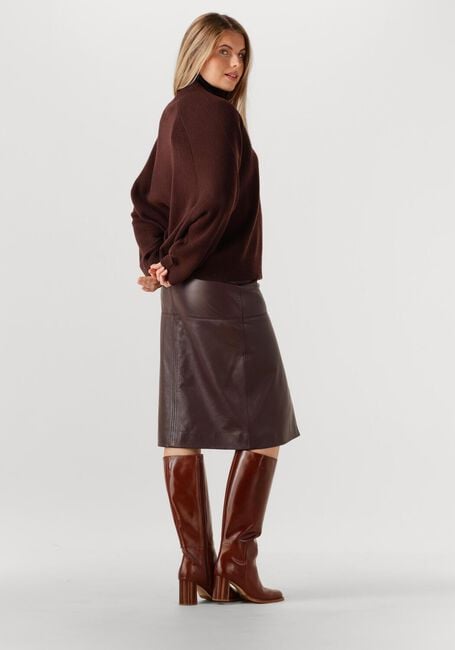 Braune VANESSA BRUNO Pullover FRENE PULL COL MONTANT - large