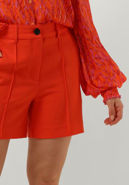 Orangene JANSEN AMSTERDAM Hosen WQ441 WOVEN HIGH WAISTED SHORT - large
