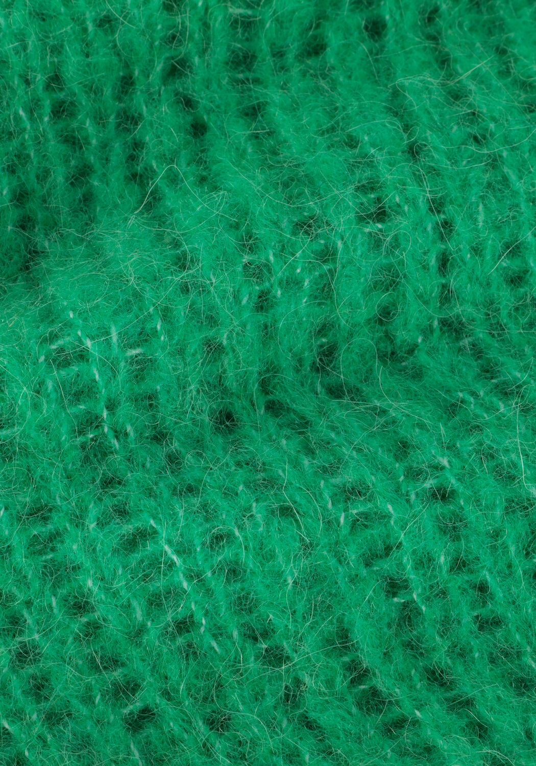 Gr&uuml;ne NEO NOIR Pullover MARTINA FLUFFY KNIT BLOUSE - large