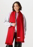 Rote ALPACA LOCA Schal 601 SCARF - medium