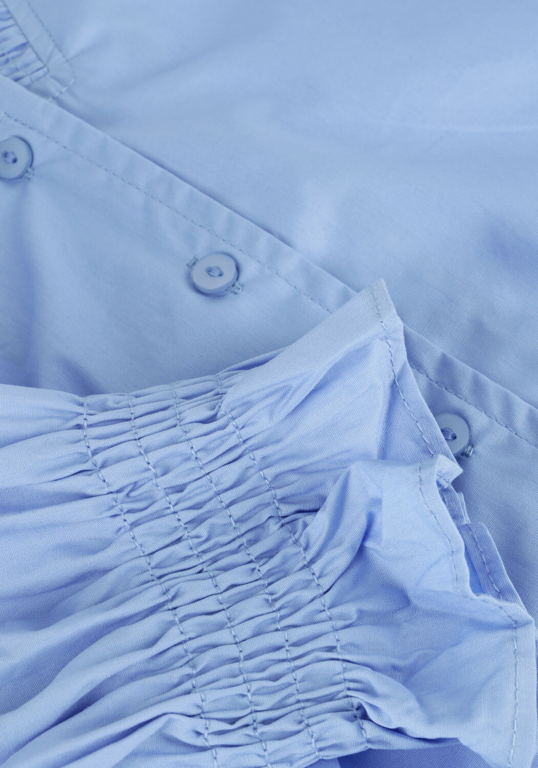 Blaue NEO NOIR Blusen BRIELLE SOLID SHIRT - large