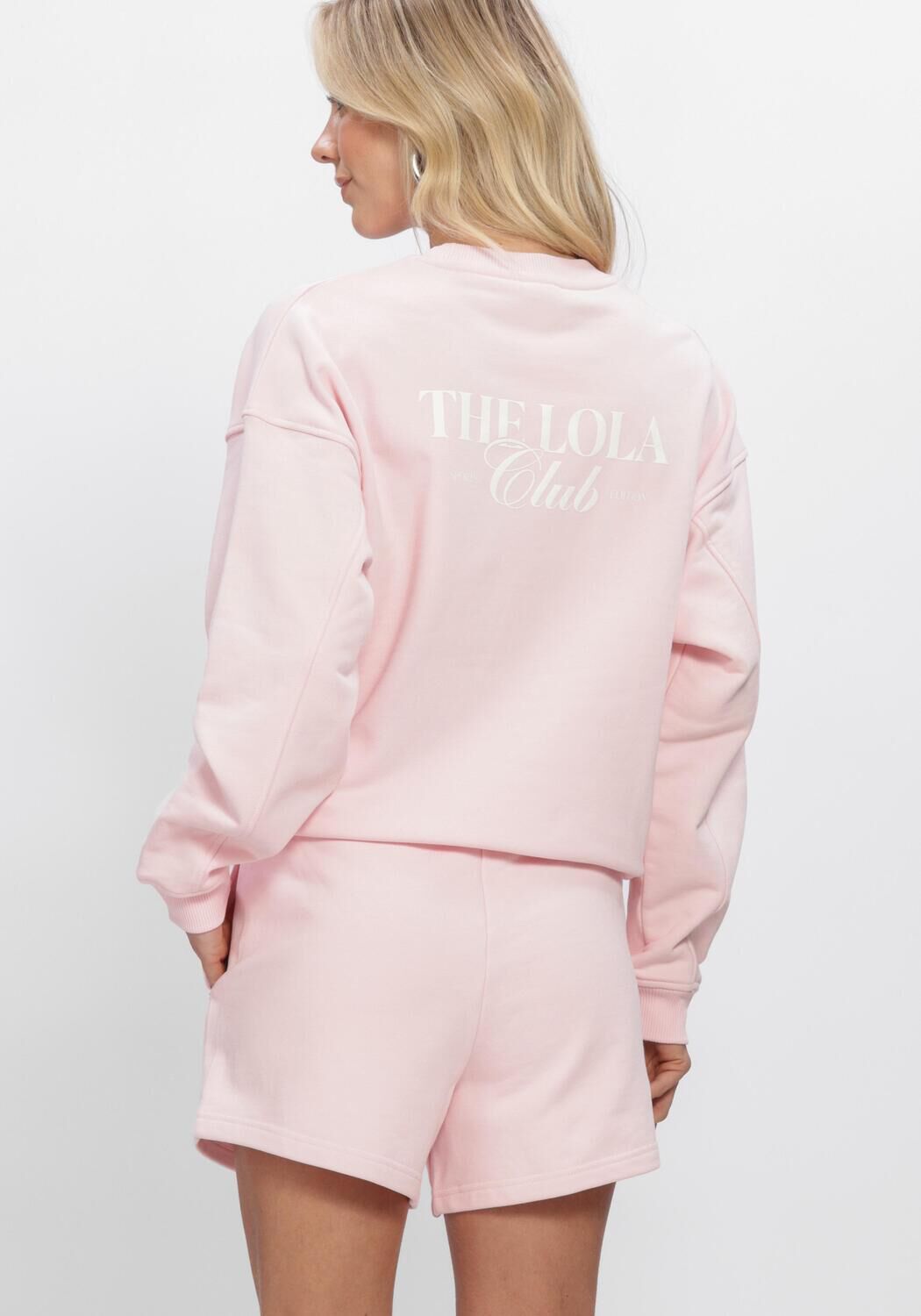 Hell-Pink THE LOLA CLUB Sweatshirt RUBY SWEATER - large