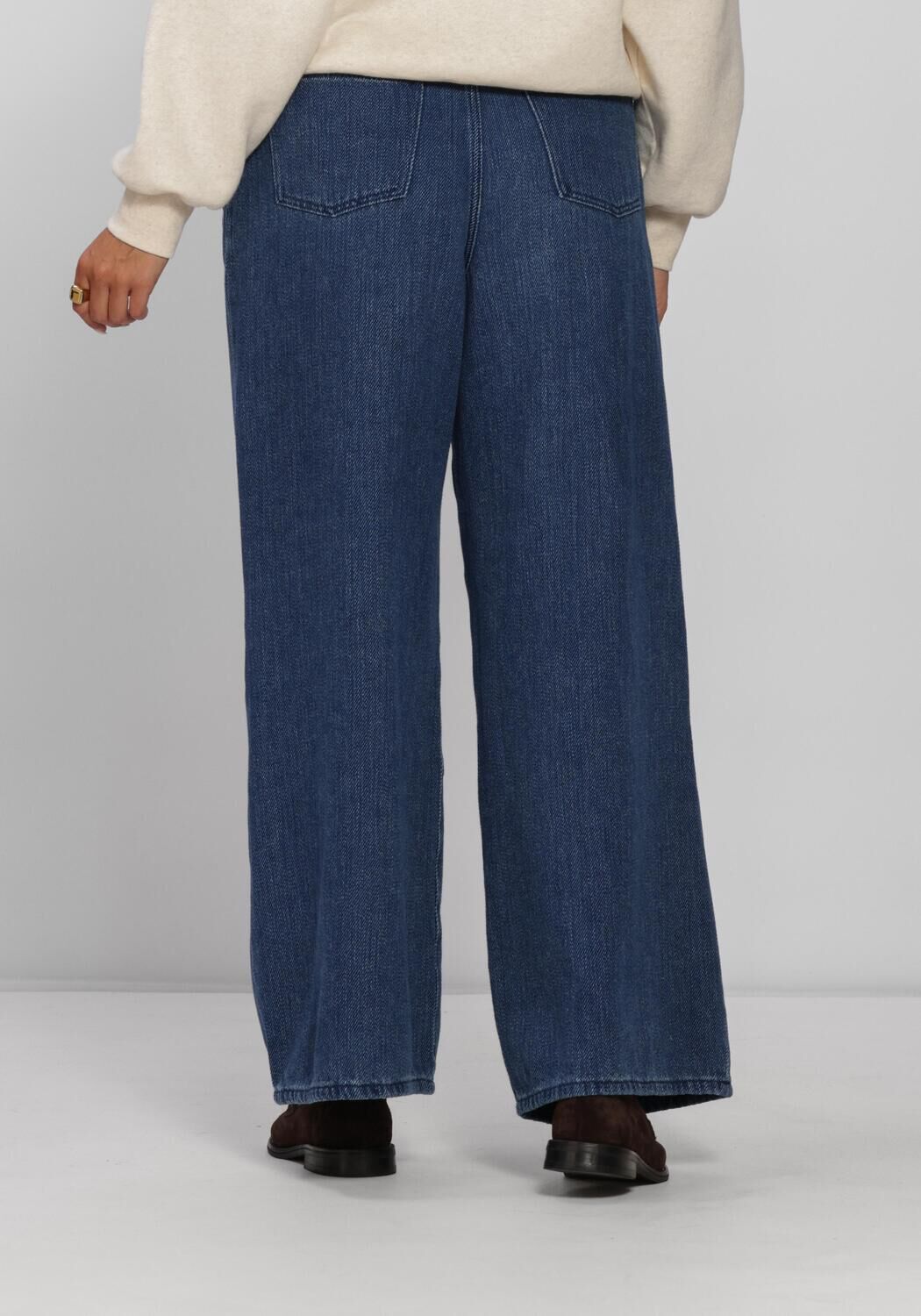 Blaue BY-BAR Wide jeans LUX JEANS - large