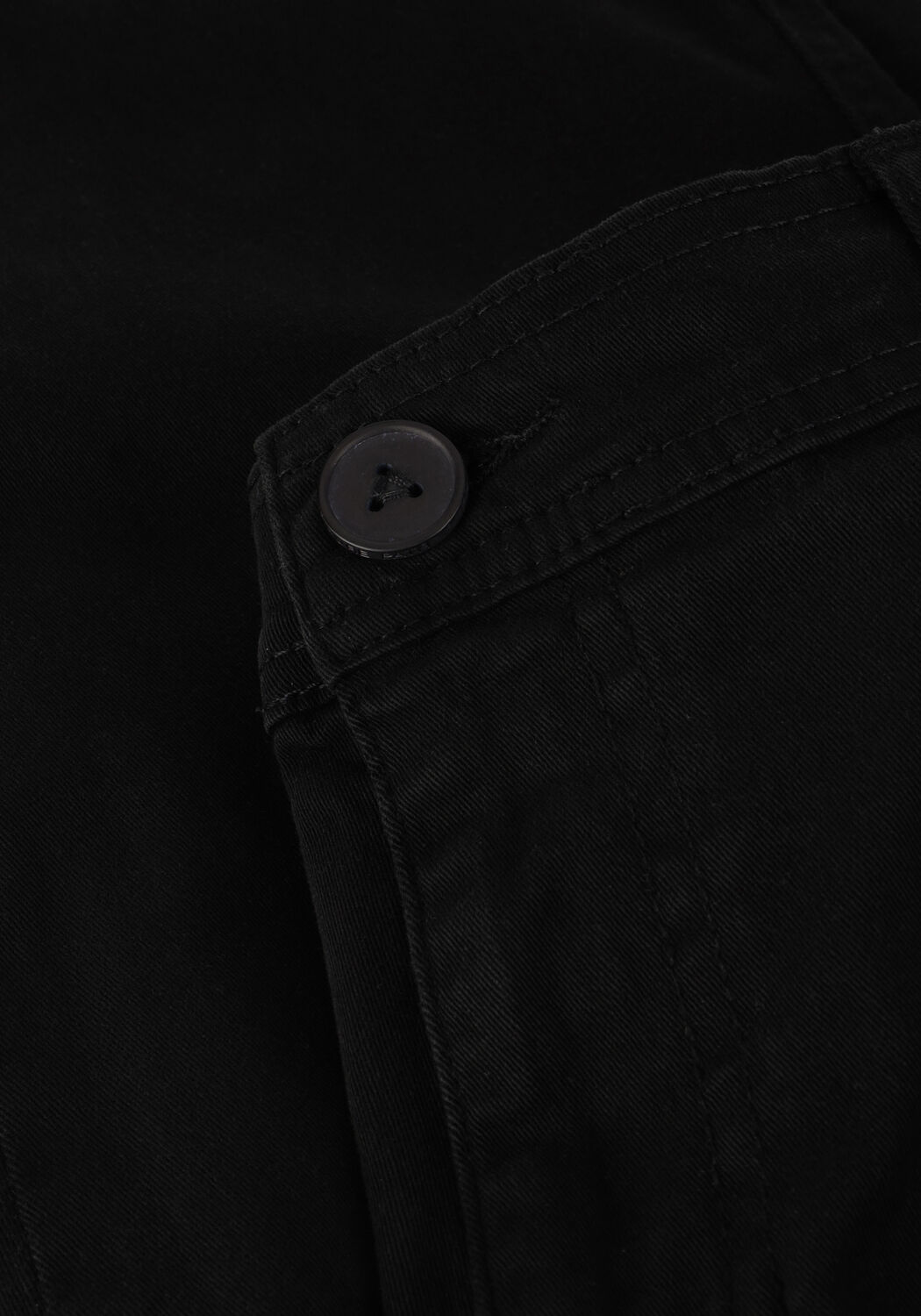 Schwarze PURE PATH Cargohosen GARMENT DYE CARGO PANTS - large