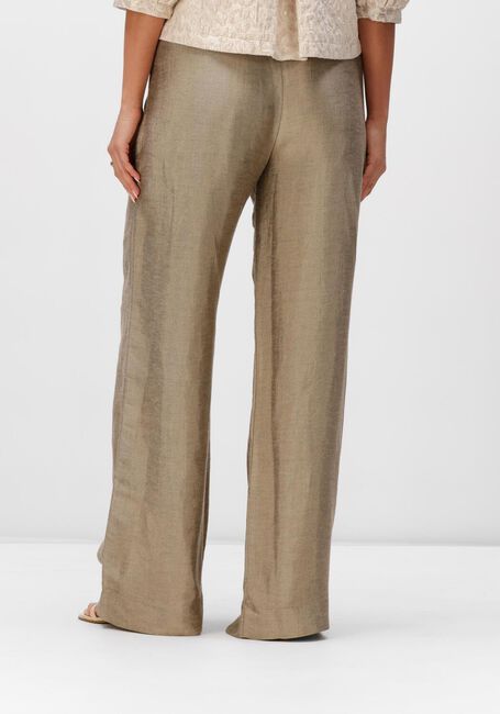 Khaki BY-BAR Weite Hose BENJI GLOSS PANT - large