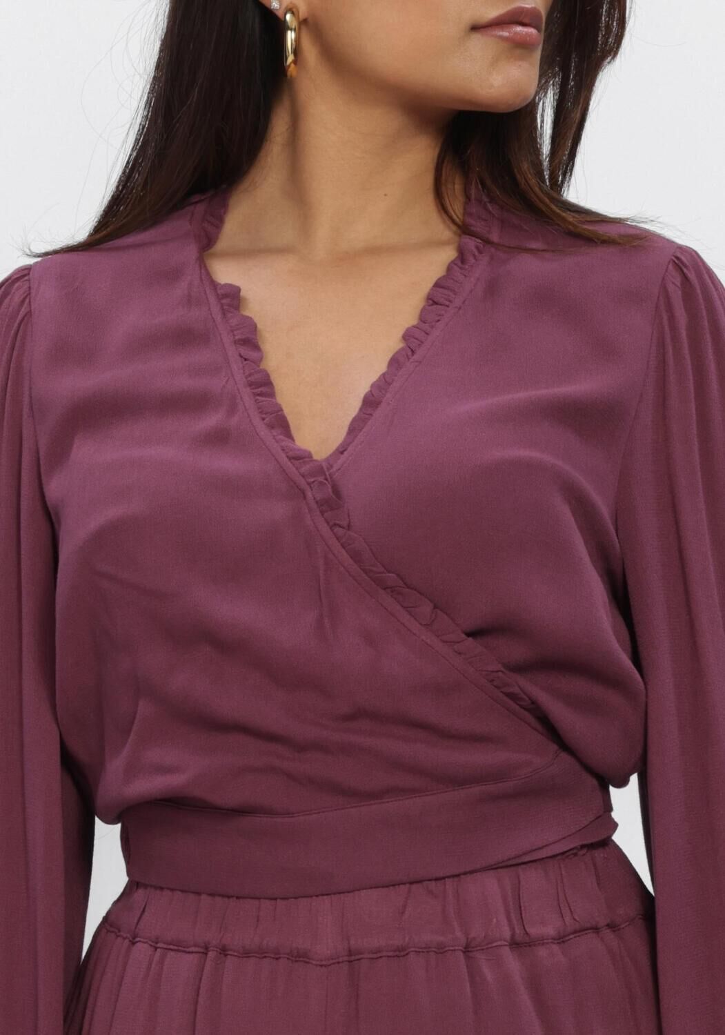 Bordeaux HARPER & YVE Blusen FLORA-LS - large