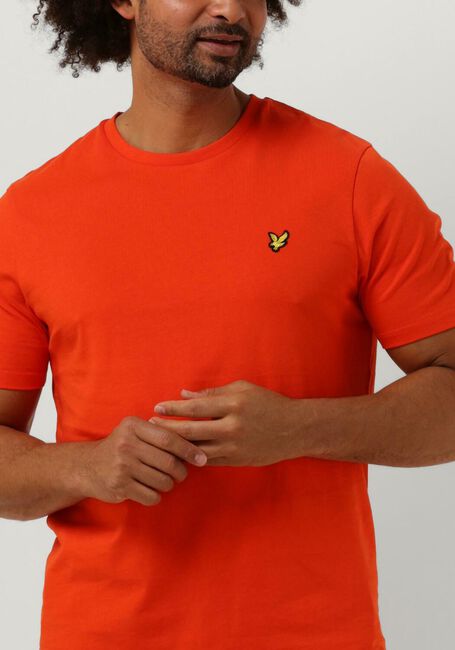 Orangene LYLE & SCOTT T-shirt PLAIN T-SHIRT - large