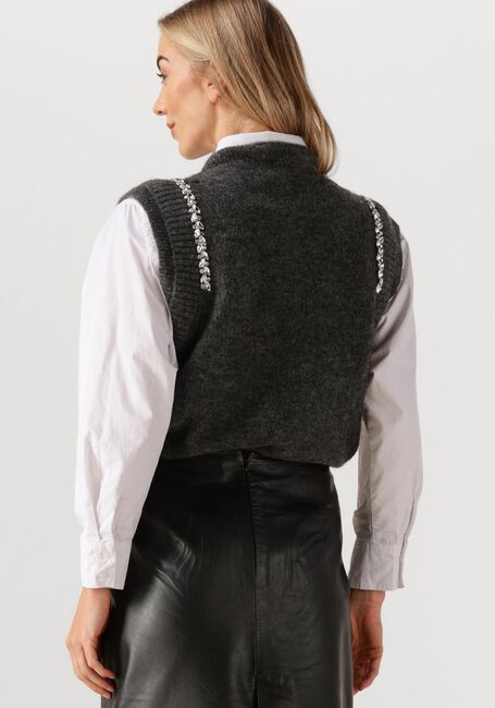 Dunkelgrau COPENHAGEN MUSE Pullover CMIBRA-WAISTCOAT - large