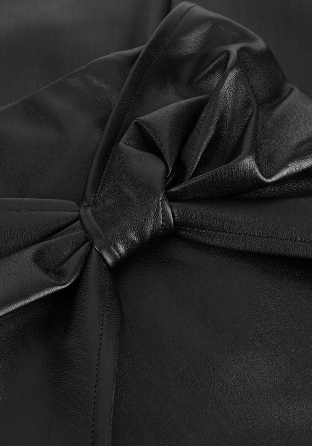 Schwarze AIMEE THE LABEL Midirock MAXIME VEGAN - large