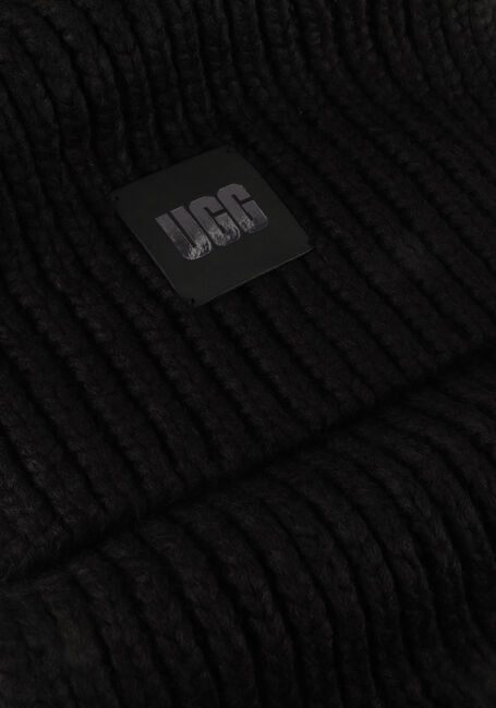 Schwarze UGG Schal CHUNKY RIB KNIT SCARF - large