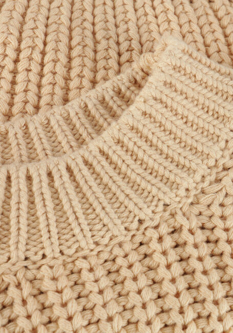 Beige QUINCY MAE Pullover CHUNKY KNIT SWEATER - large
