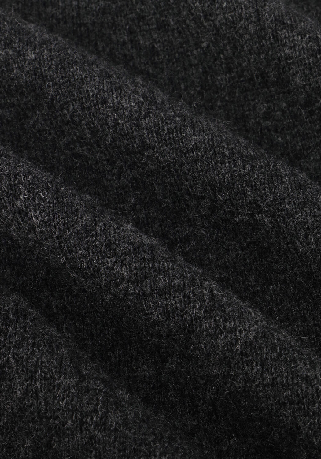 Dunkelgrau GESTUZ Pullover MANZIGZ WOOL ROLLNECK - large