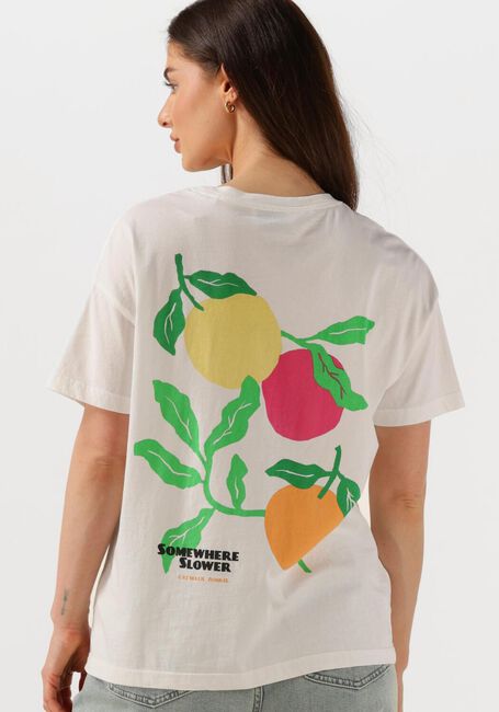 Weiße CATWALK JUNKIE T-shirt GRAPHIC TSHIRT - large