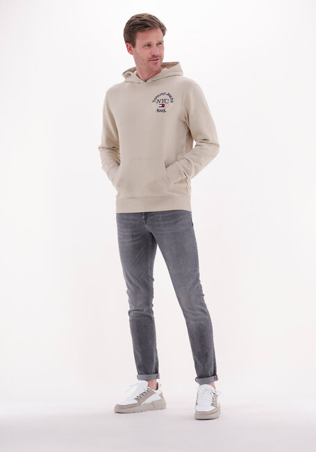 Sand TOMMY JEANS Sweatshirt TJM TIMELESS CIRCLE HOODIE - large