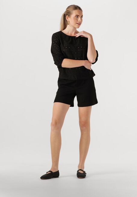 Schwarze OBJECT Kurze Hose OBJLISA MW RE SHORTS - large