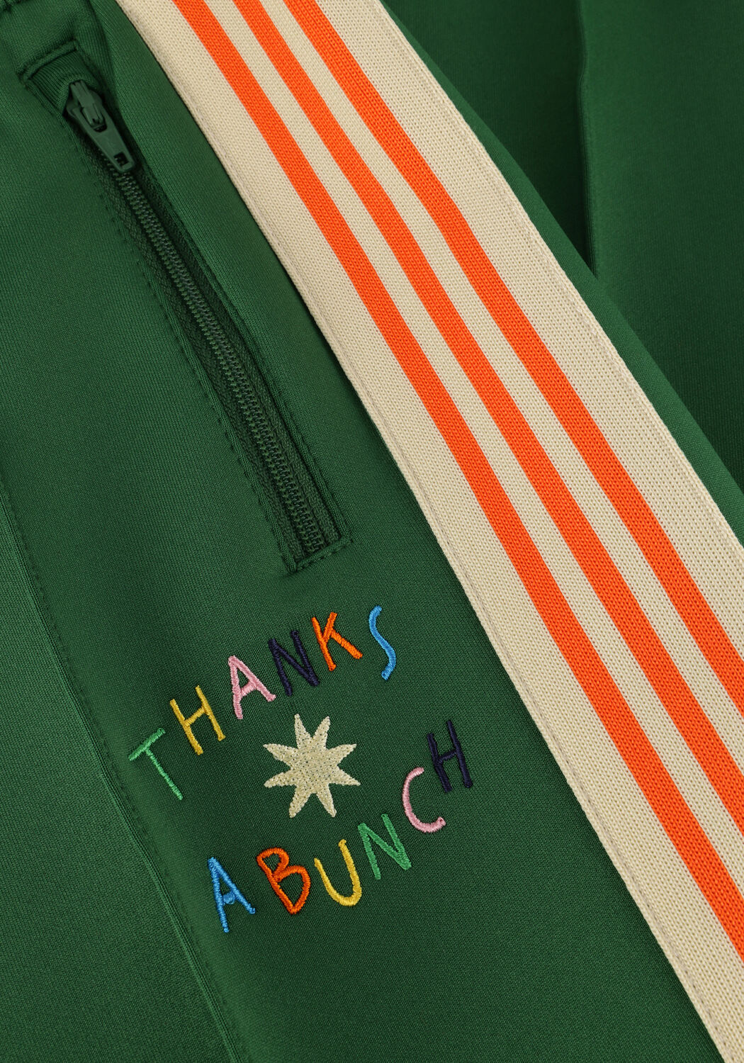 Dunkelgr&uuml;n Jelly Mallow Jogginghose THANKS TRACK PANTS - large