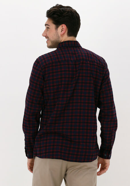 Bordeaux SELECTED HOMME Casual-Oberhemd SLHSLIMISAC SHIRT LS CHECK W C - large