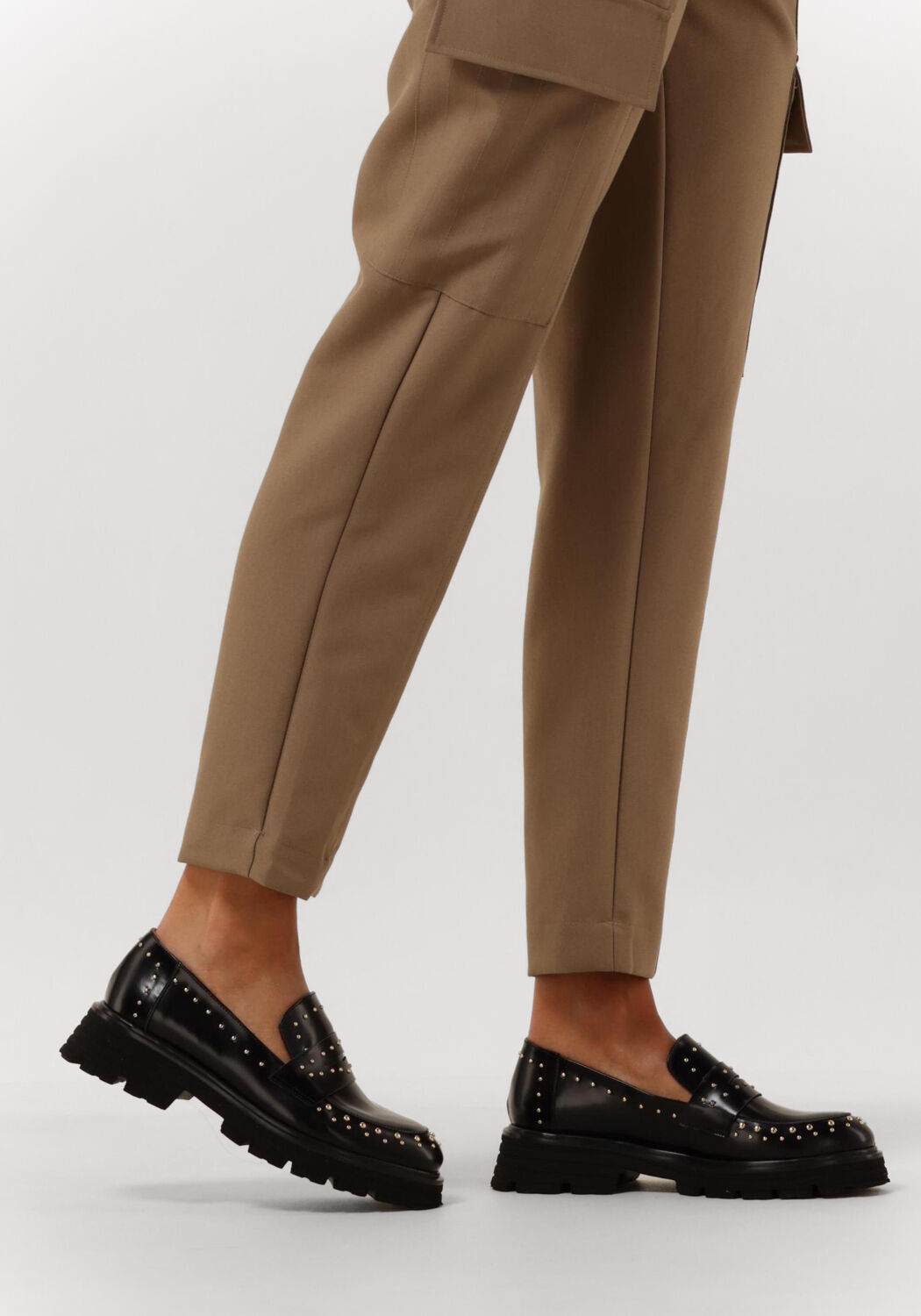 Schwarze NOTRE-V Loafer 379-9 - large