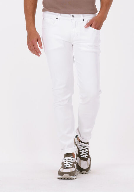 Weiße 7 FOR ALL MANKIND Slim fit jeans SLIMMY TAPERED STRETCH TEK FRIDAY - large
