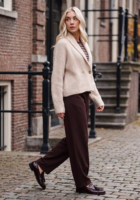 Beige MSCH COPENHAGEN Pullover MSCHVIANNIE CARDIGAN - large